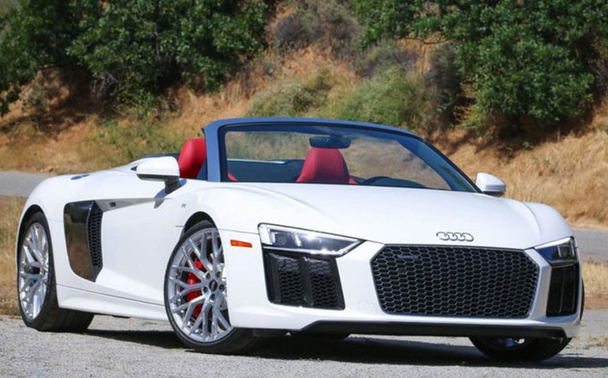 Audi R8 V10 Spyder Rental Racing and Driving Experience 