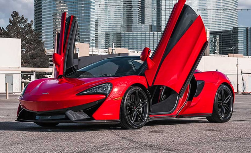 McLaren 570S Spyder Rental and Driving Experience GTA Exotics