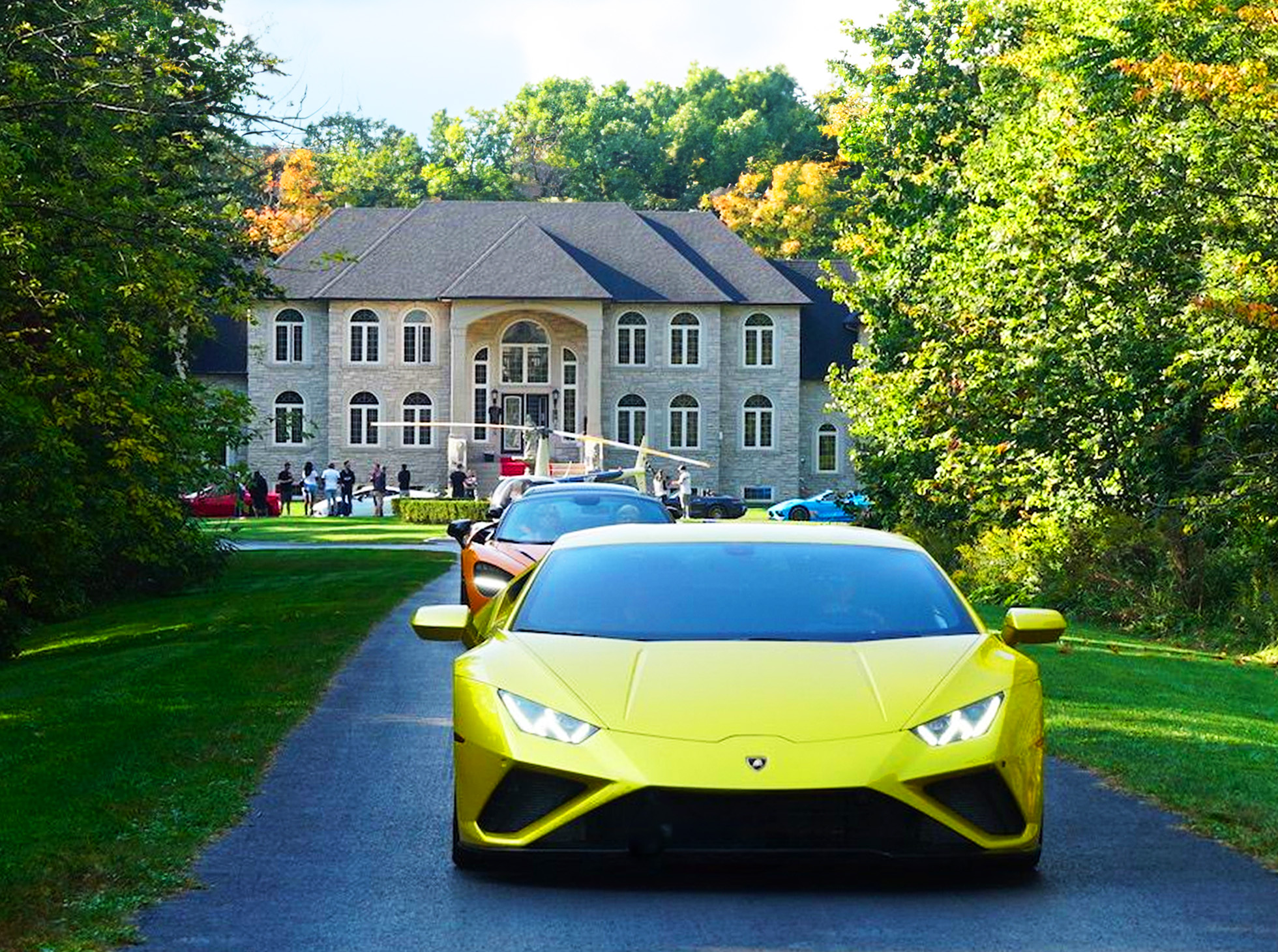 exotic car tours canada