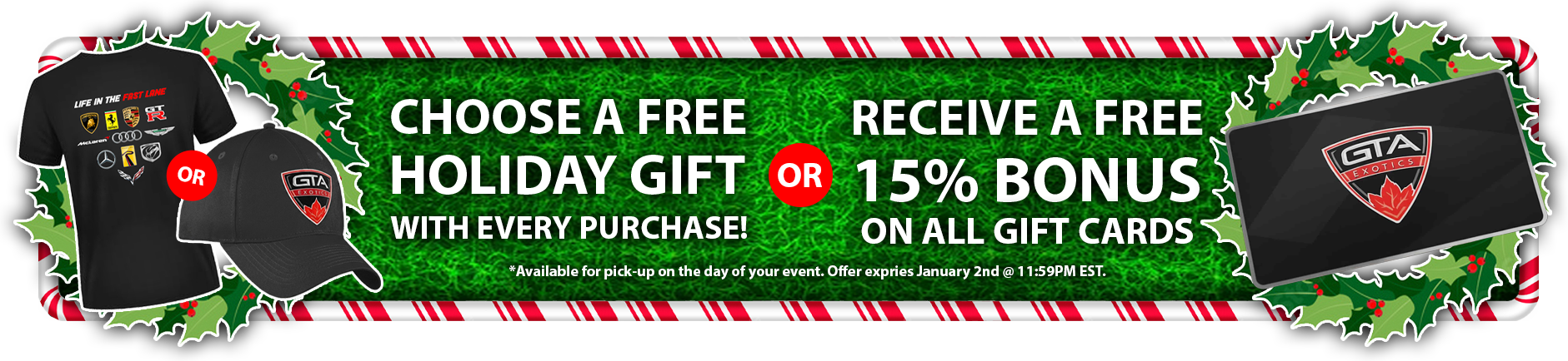 Holiday Gift Banner Desktop